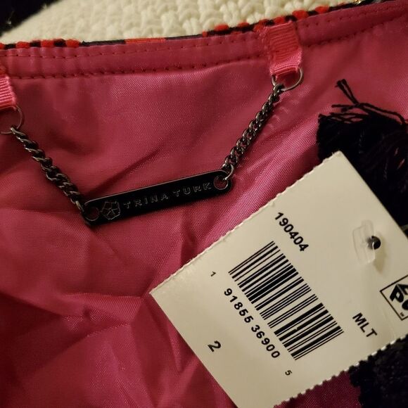 Trina Turk Yamato Asymmetrical Zip Jacket - NEW - Picture 14 of 16